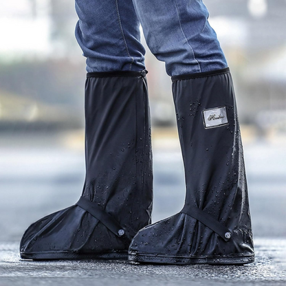 Extra durable waterproof shoe covers — stay dry even in heavy rain