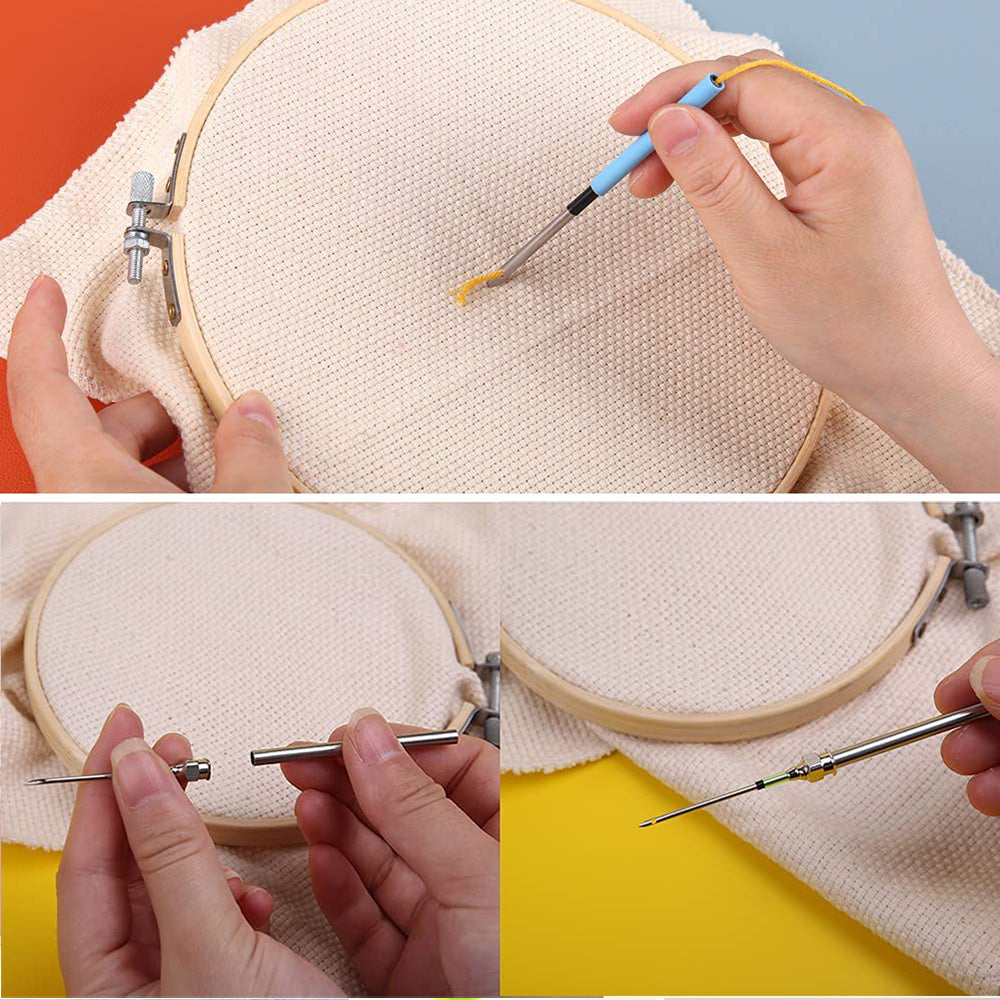 Ultimate Stitch & Punch Needle Set – Effortlessly Create Impressive Designs