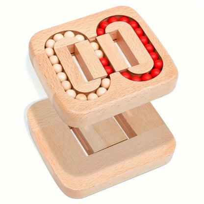 Wooden Twist Puzzle for Relaxing Focus