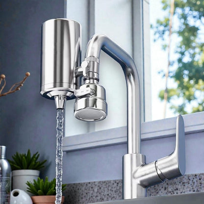 Stainless Steel Faucet Water Filter – Clean Water Daily