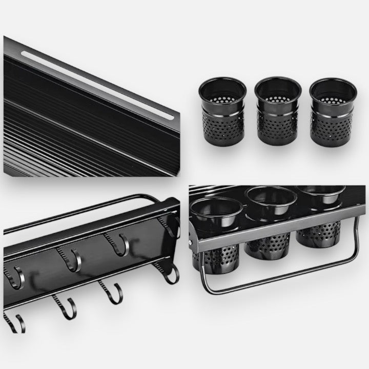 Kitchen Wall Shelf Organizer – Stylish Storage