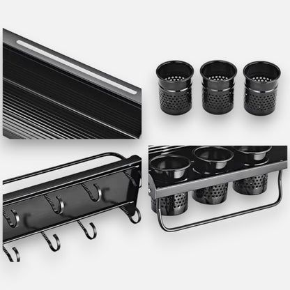 Kitchen Wall Shelf Organizer – Stylish Storage