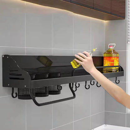 Kitchen Wall Shelf Organizer – Stylish Storage