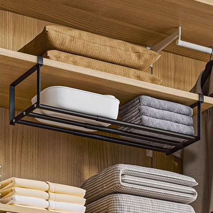 Extendable Cabinet Shelf — Space-Saving Organization in No Time