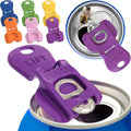 Can opener with protective cover (6 pieces) — effortless and clean opening