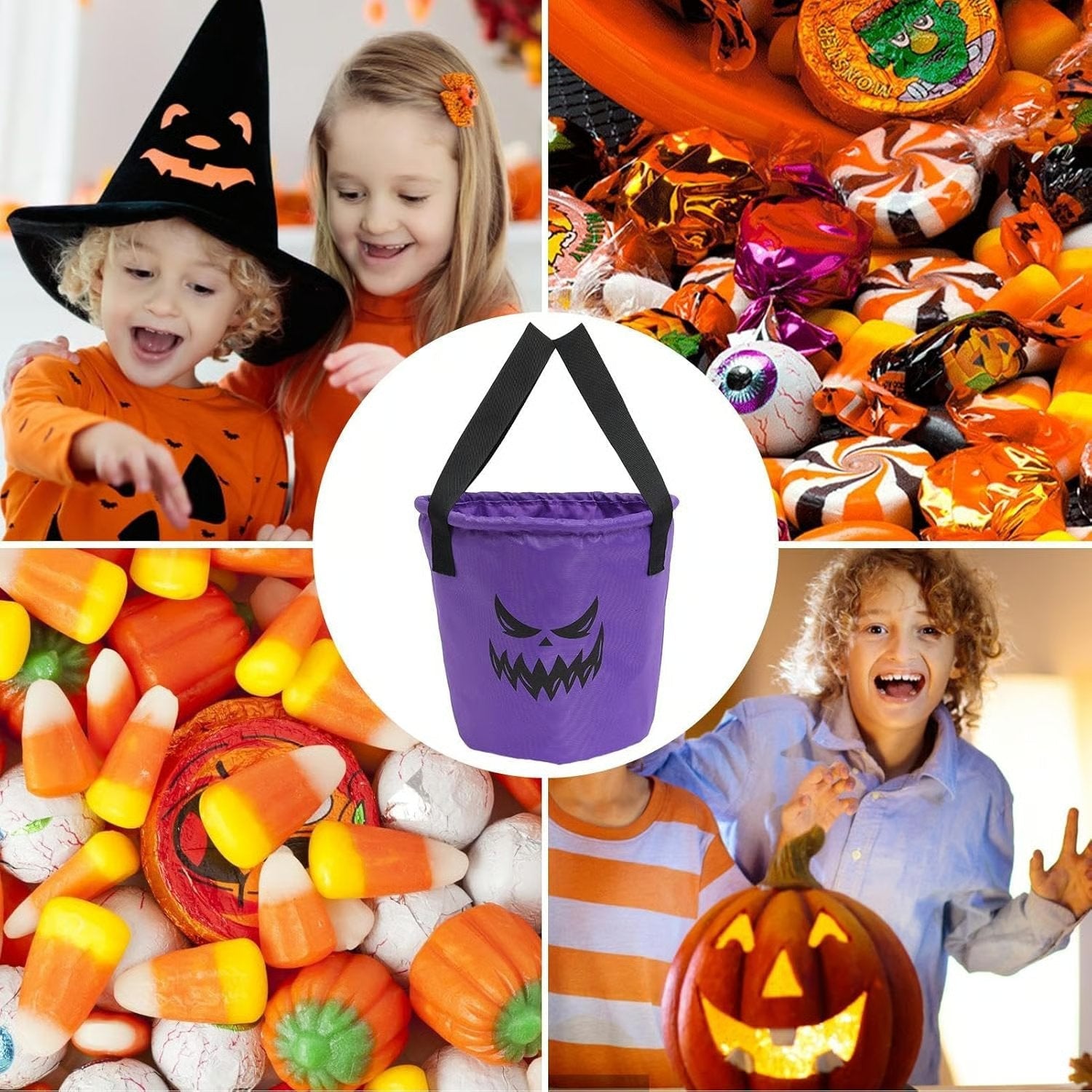 Halloween Basket — Safe Glow for Little Ghosts
