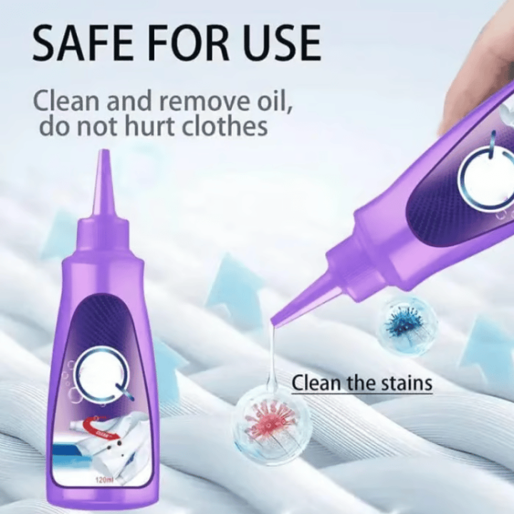 Effective Stain Remover — Removes Even Stubborn Textile Stains