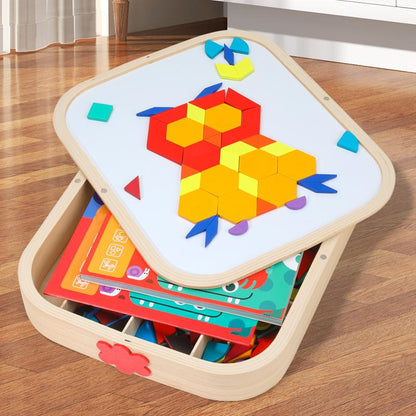 Wooden Magnetic Puzzle — Promoting Creativity and Self-Confidence