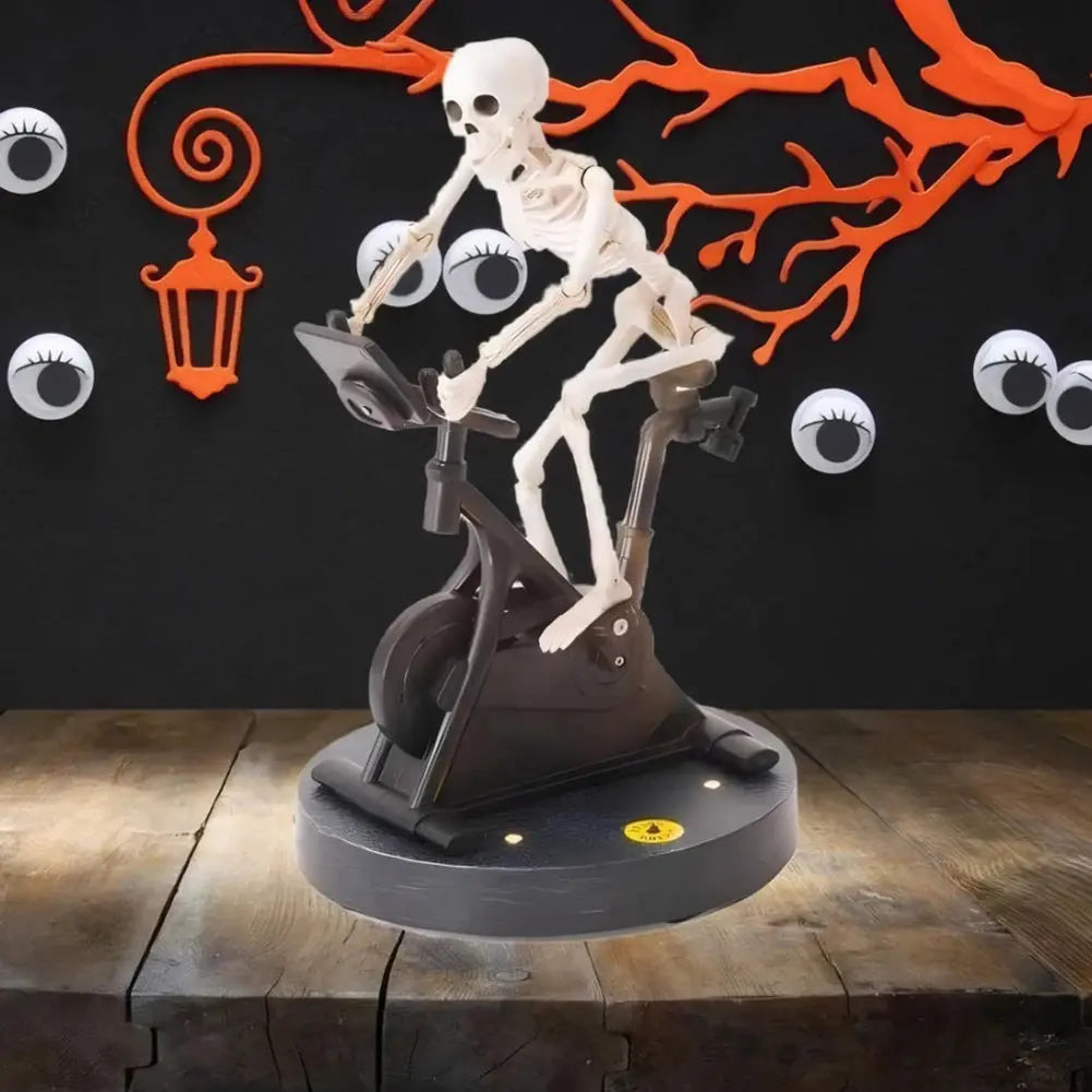 Decorative Skeleton Rider Figurine — Create a Spookily Charming Atmosphere
