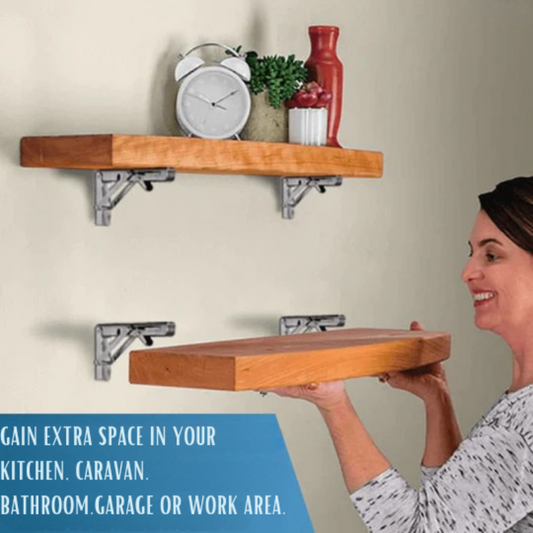 Foldable Bracket — More Space and Clear Organization