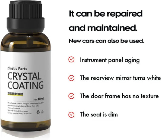 Plastic care — long-lasting shine and protection