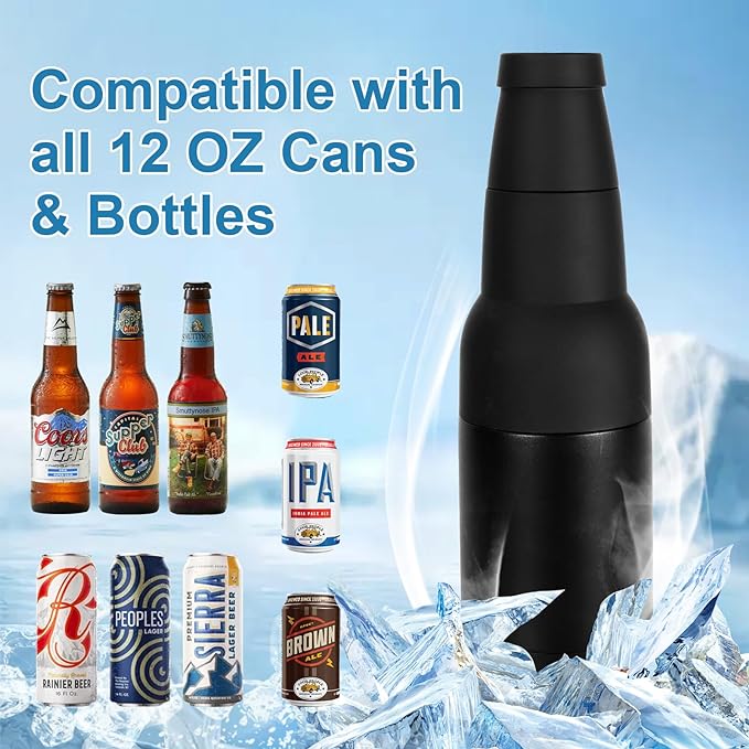 Cooler for Beer Bottles & Cans — Enjoyment Until the Last Sip