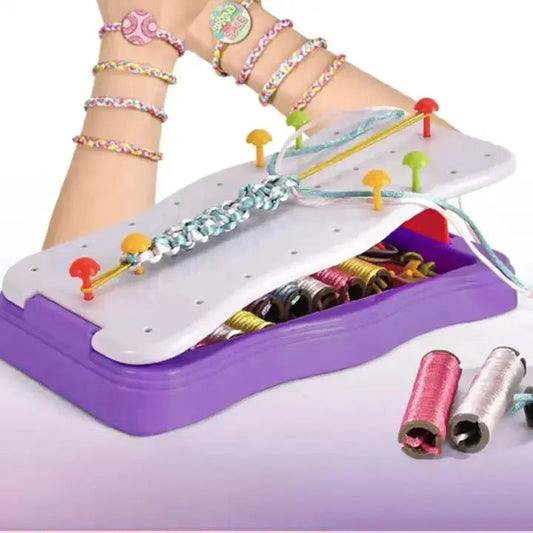 DIY Hand Rope Braiding Set – Creative Craft Experience for Children