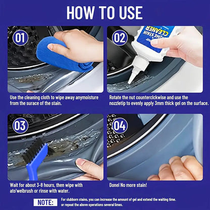 No-Scrub Mold Killer Gel - Deep Clean for Grout, Tiles & More!