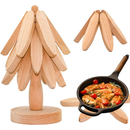 Coasters made of walnut wood — stylishly and effectively protects furniture