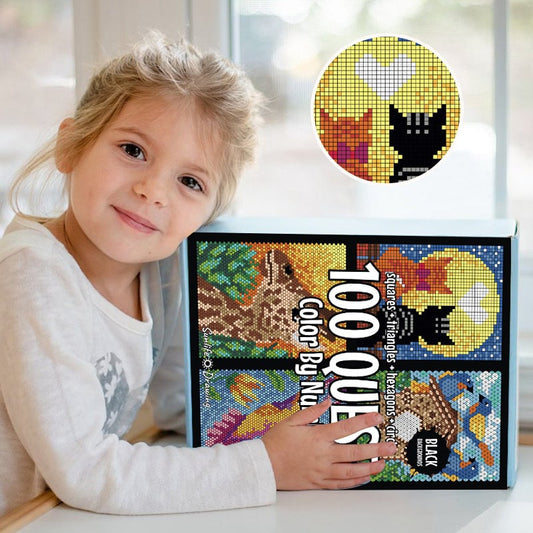 Creative Mosaic Coloring Book — 100 Beautiful Patterns to Color