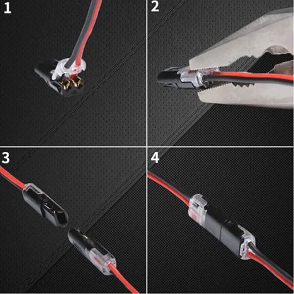 LED Connector Plug — Quick and Secure Assembly (20 Pieces)