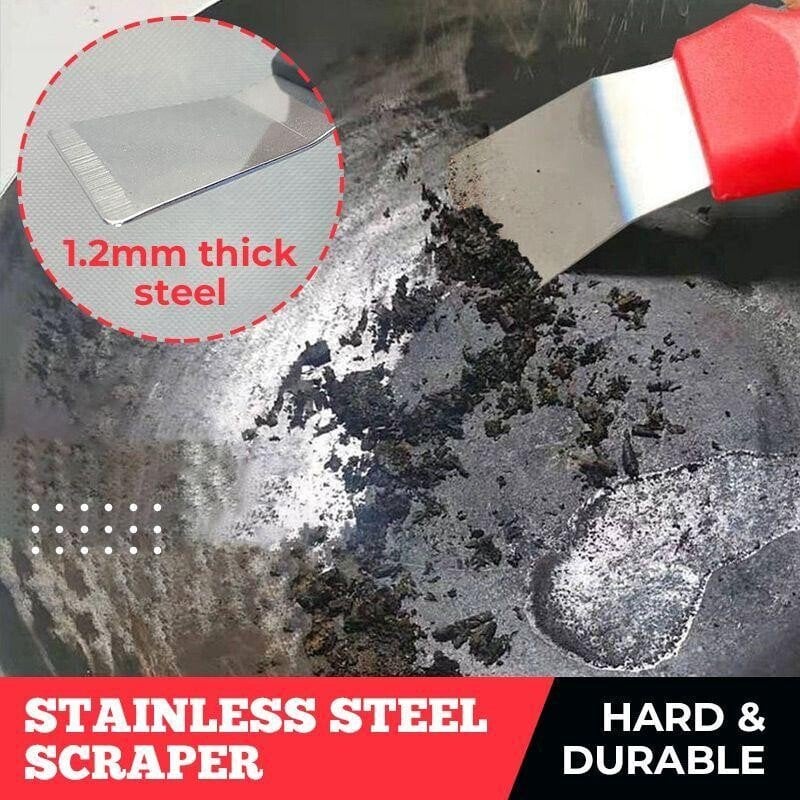 Spatula Kitchen Cleaner — Ideal for Hotplates, Pots & Refrigerator