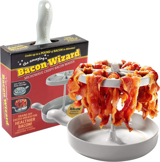 Microwave Bacon Cooker – Crispy Bacon with Fat Drain