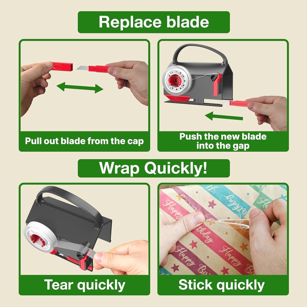 Gift Wrapping Tool – Quick, Stress-Free Packaging