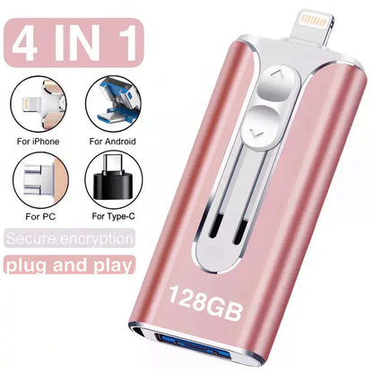 Multifunctional USB Stick for iPhone, Android & PC Backup