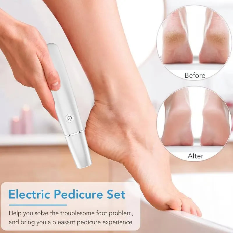 Electric Foot Smoother — Silky Smooth Skin Every Day