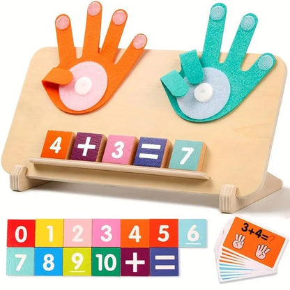 Wooden Number Learning Game — Learn Math Playfully