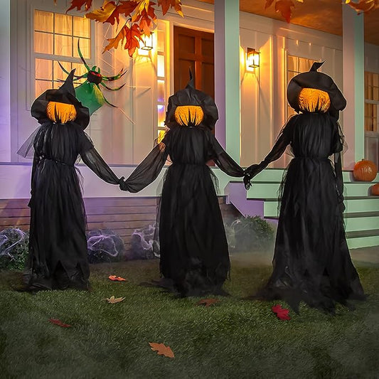 Halloween Witch Garden Stake – Outdoor Water Decoration