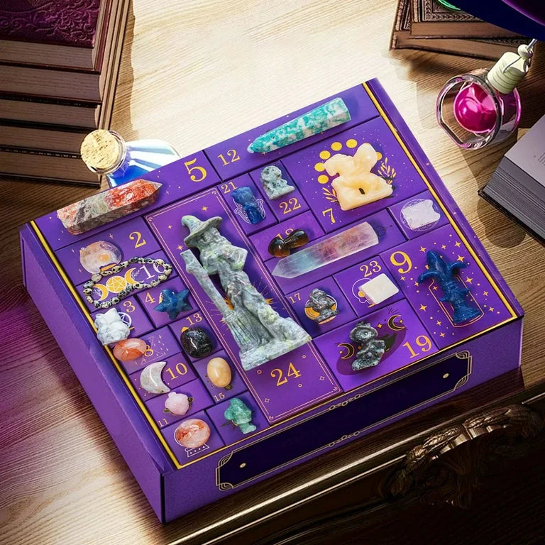 Magische Countdown-Box — 31 Nächte voller Rätsel & Kristallenergie Mivoza Deutschland