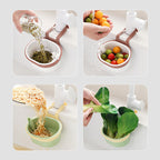 Hanging Sink Strainer Basket – No More Clogs