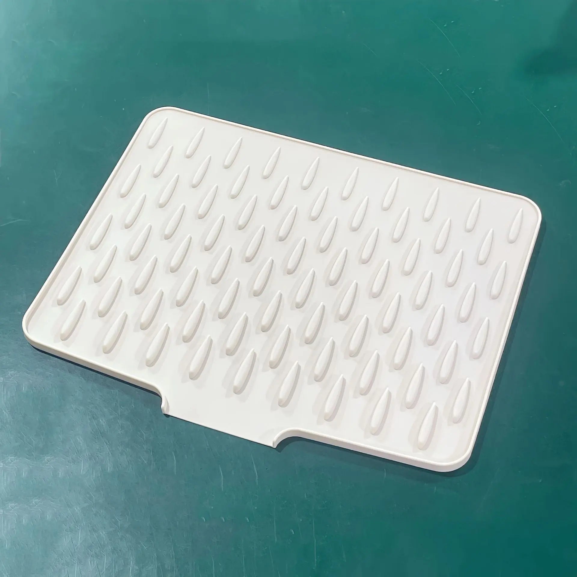 Heat-Resistant Silicone Dish Mat — QuickDry™ Countertop Protector