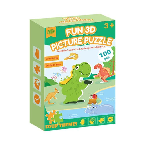 100-piece Animal Figures Set – Educational Toy to Promote Children's Creativity