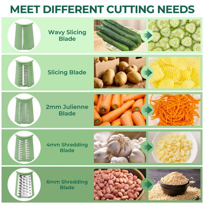 Manual Veggie Chopper — Fast, Easy & Mess-Free Slicing