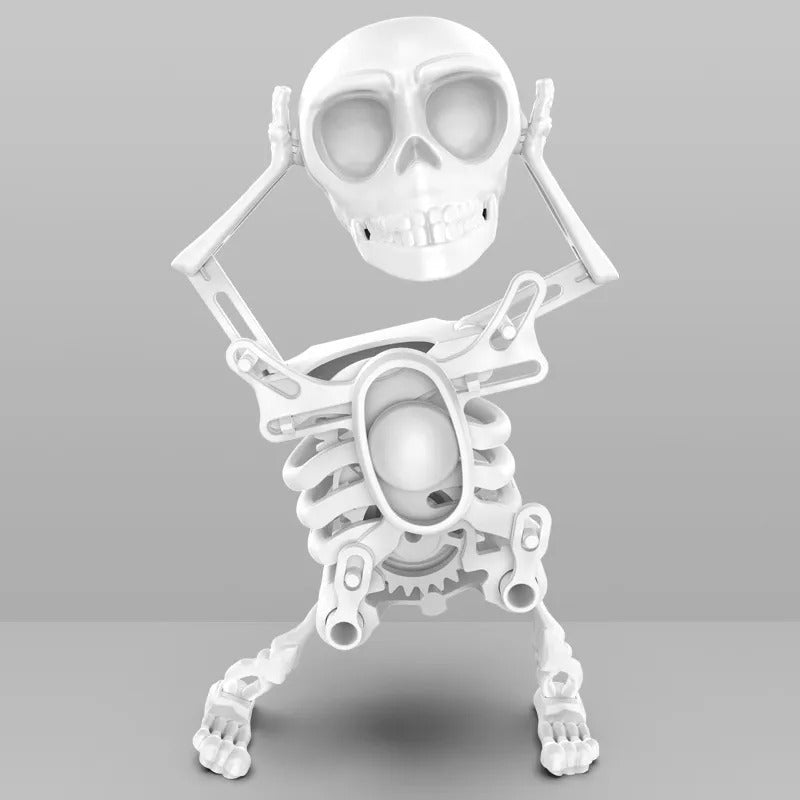 Dancing Skeleton Figure – Glowing Dance Decoration with Playful Glow