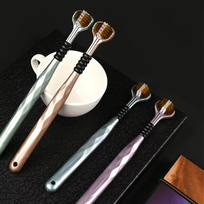 3-Sided Toothbrush – gentle yet thorough cleaning