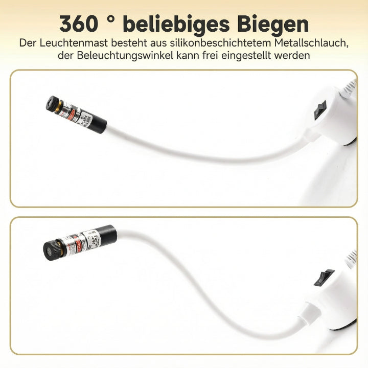 Magnetische Nähhilfe mit Licht