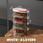 Stackable Spice Rack – Stay Fresh, Access Quickly