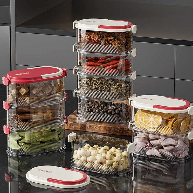 Stackable Spice Rack – Stay Fresh, Access Quickly