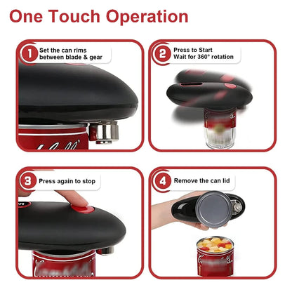 Automatic Can Opener — Effortless & Hassle-Free Can Opening