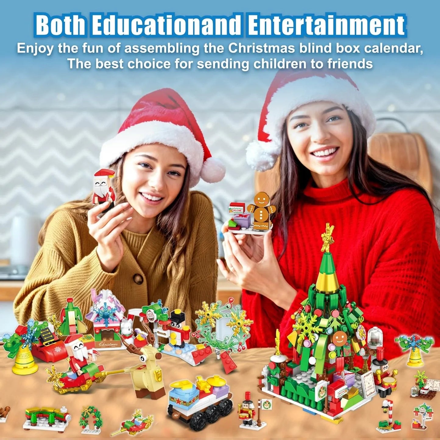 Building Block Set Advent Calendar — 24 Days Full of Building & Play Fun