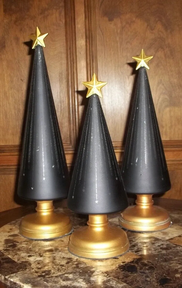 Weihnachtsbaum Tischdeko — Sternenglanz für Dinner & Terrasse  3er-Set Mivoza Deutschland