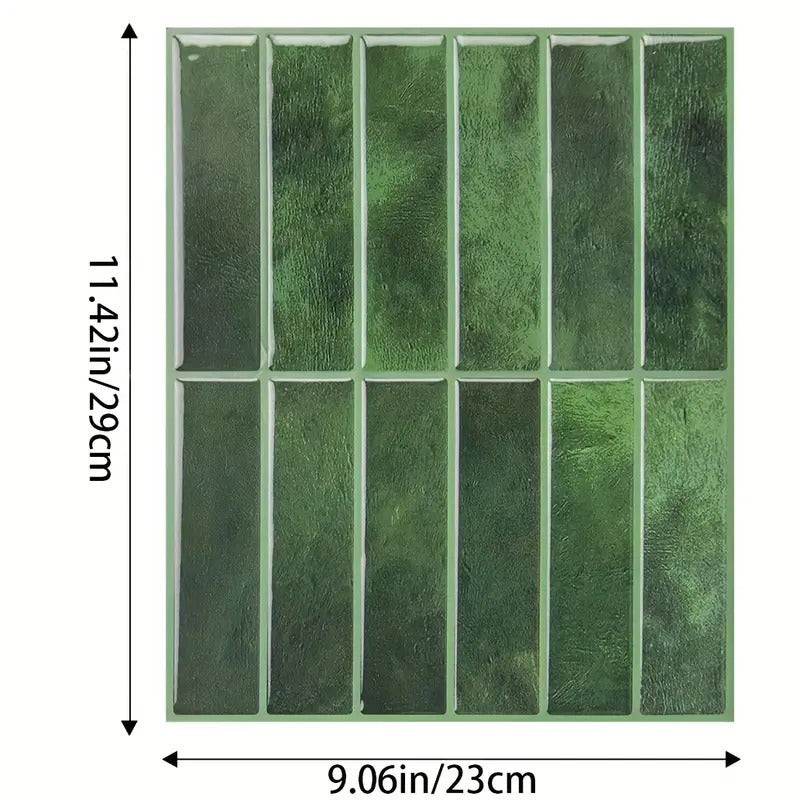 3D Wall Stickers Tiles — Affordable Alternative to Tile Installation