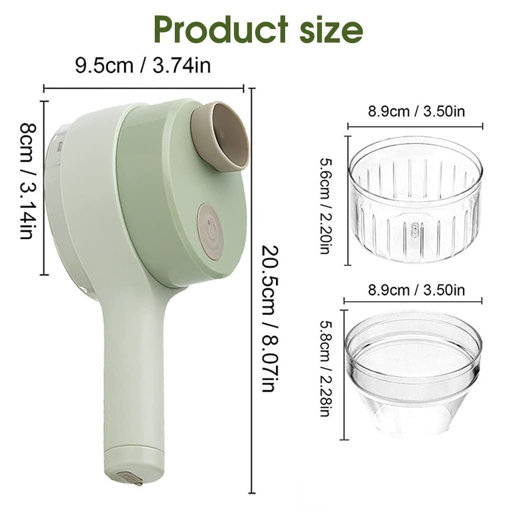 Elektrischer Gemüseschneider – Macht Küchenarbeit leichter & schneller Mivoza Deutschland