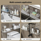 Wasserhahn-Regal mit hoher Tragkraft — Hält schwere Pflegeprodukte zuverlässig Mivoza Deutschland