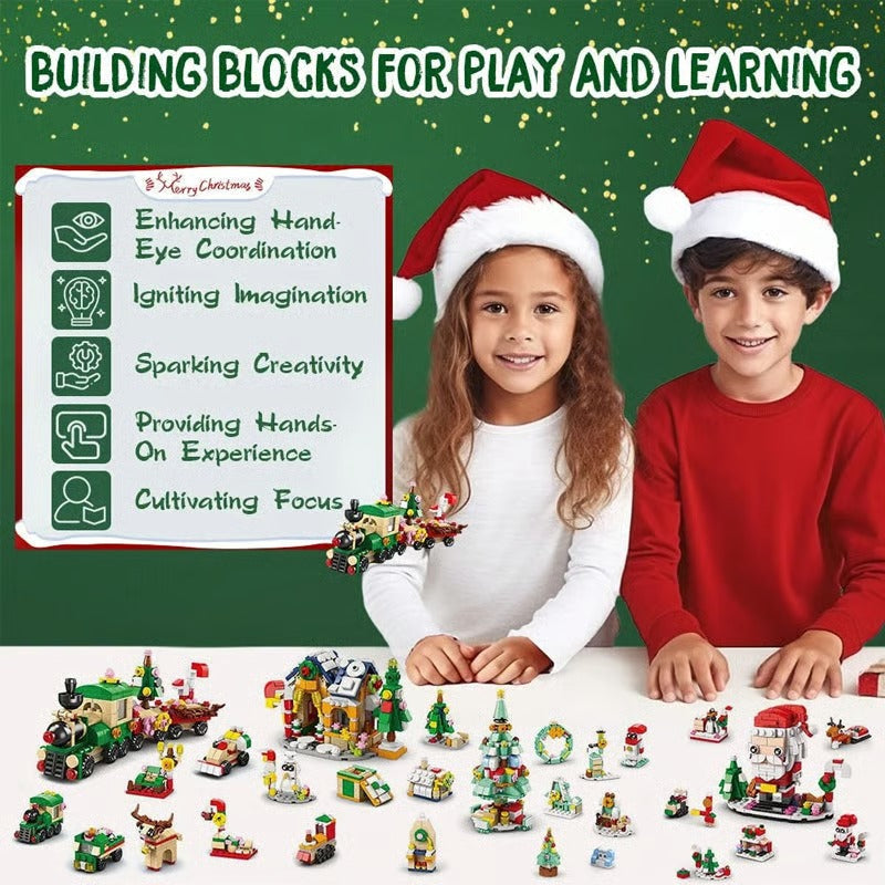 Building Block Set Advent Calendar — 24 Days Full of Building & Play Fun