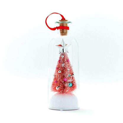 Christmas Tree with Message in a Bottle — Gift a Personal Message