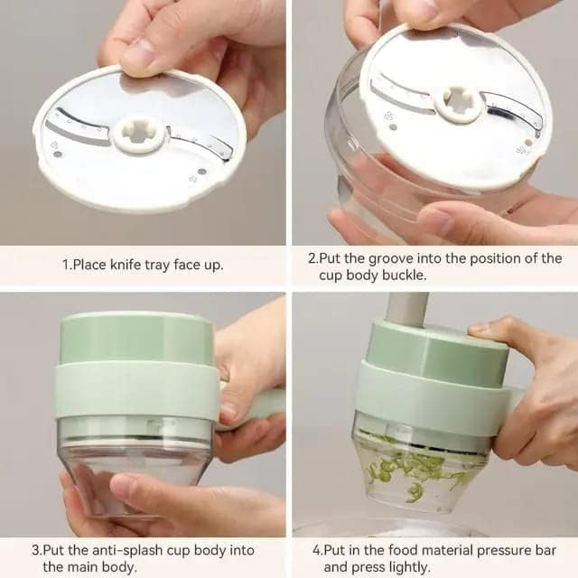 Elektrischer Gemüseschneider – Macht Küchenarbeit leichter & schneller Mivoza Deutschland