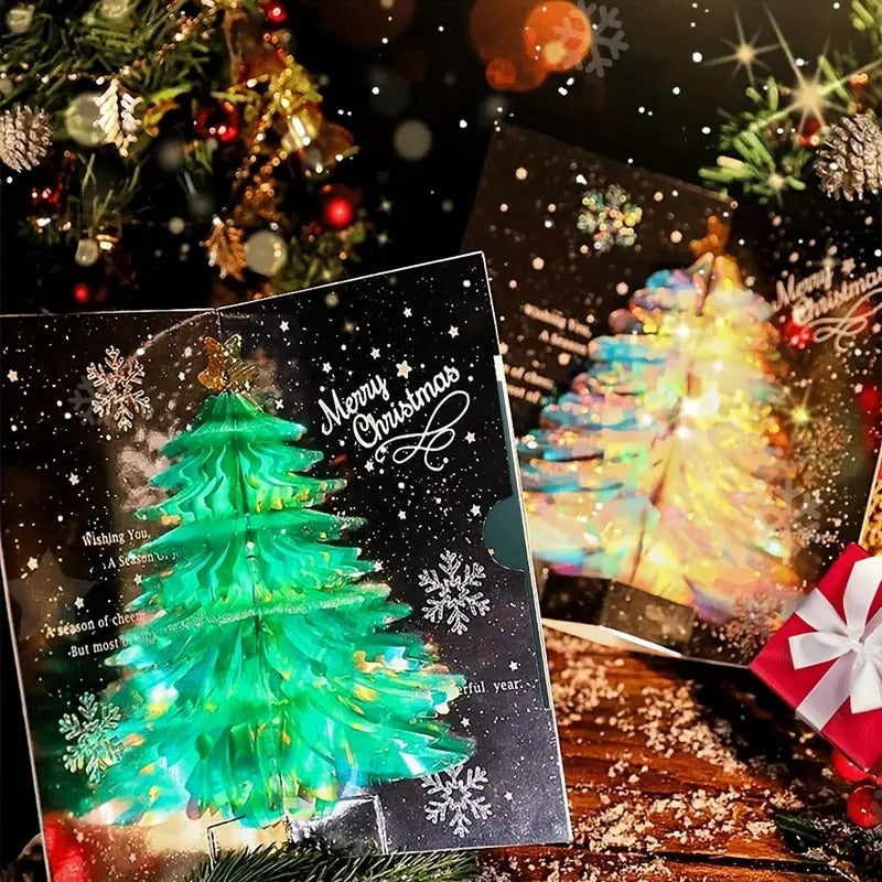 3D Christmas Cards — Unfold a Sparkling Surprise