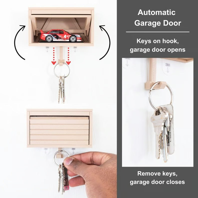Car Key Holder in Garage Style — Fun & Creative Key Storage