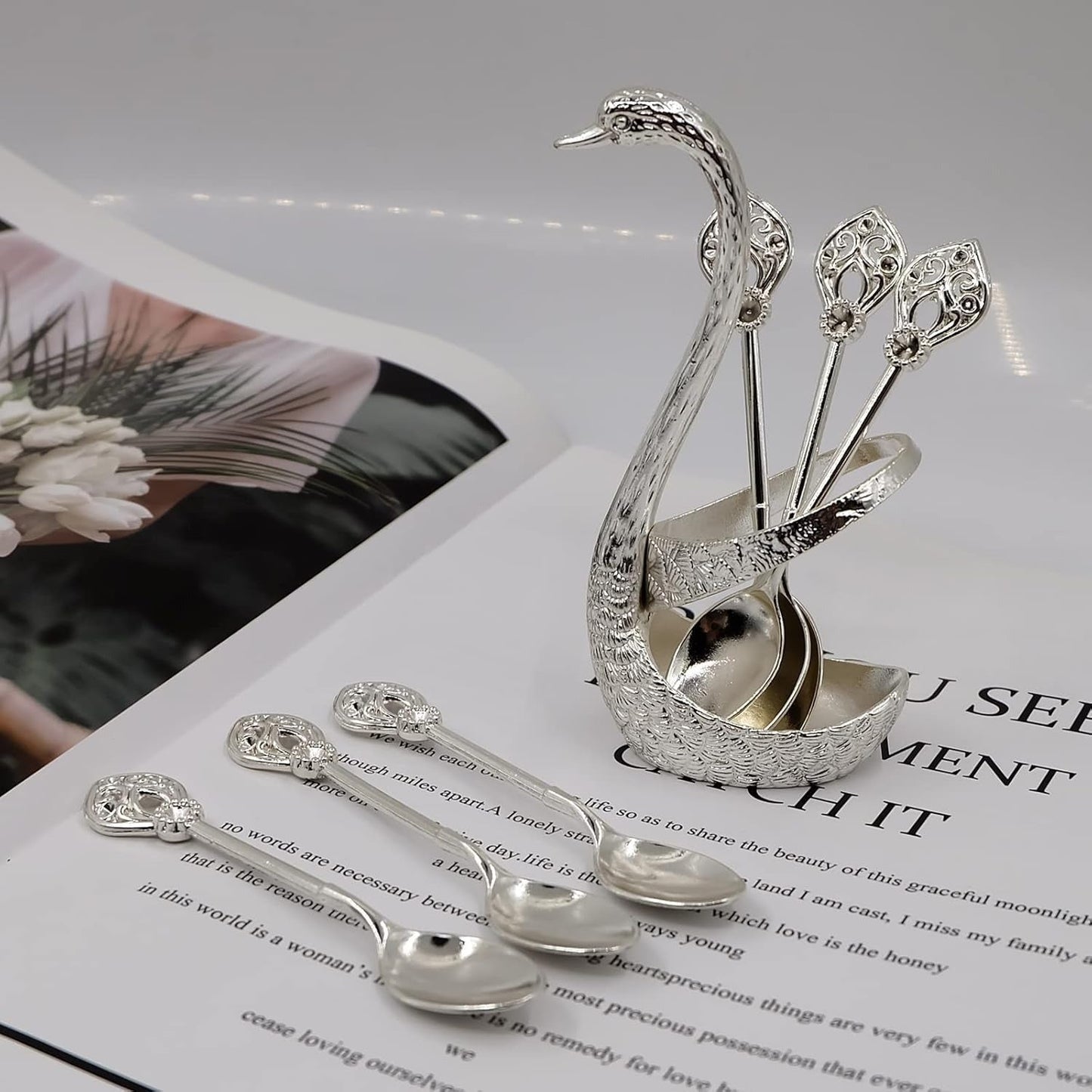 Exquisites Kaffeelöffel-Set — Vollendet dein königliches Kaffeeerlebnis Mivoza Deutschland